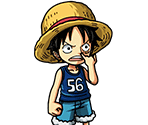 #0547 - Monkey D. Luffy - Mt. Corvo's Brothers 3 - One Piece: Treasure Cruise