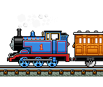 Thomas (SMB3 SNES-Style) - Thomas the Tank Engine Customs