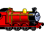 James (SNES Racing Minigame-Style) - Thomas the Tank Engine Customs