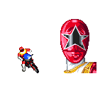 Red Ranger - Power Rangers Zeo: Battle Racers (USA)