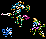 Enemies & Bosses - SD Keiji Blader (JPN)