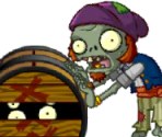 Barrel Roller Zombie - Plants vs. Zombies 2