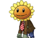 Sunflower Zombie - Plants vs. Zombies 2