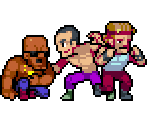 Enemy Templates & Punks (Unused) - Double Dragon Gaiden: Rise of the Dragons