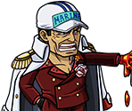 #1713 - Akainu - Paramount War Hellfire - One Piece: Treasure Cruise