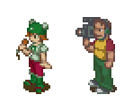 Ribetta & Reporter - Mega Man Battle Network 2
