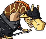 #0736 - Kaku: Beastman - Ox-Ox Fruit - Model: Giraffe - One Piece: Treasure Cruise