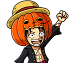 #0761 - Monkey D. Luffy - Halloween Monster - One Piece: Treasure Cruise