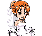 #0807 - Angel in White Nami - Wedding - One Piece: Treasure Cruise