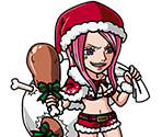 #0858 - Jewelry Bonney - Ravenous Greedy Santa - One Piece: Treasure Cruise