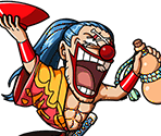 #0887 - Buggy - Cheerful Performer - One Piece: Treasure Cruise