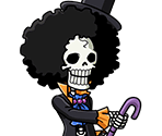 #0895 - Brook - Gentlemanly Skeleton - One Piece: Treasure Cruise