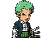 #0905 - Roronoa Zoro - Gloom Island Swordsman - One Piece: Treasure Cruise