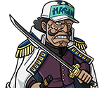 #0927 - Doberman - Navy Vice Admiral - One Piece: Treasure Cruise