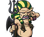 #0929 - Hannyabal - Impel Down Under-Warden - One Piece: Treasure Cruise