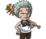 #0975 - Smoker - Wild Lone Wolf - One Piece: Treasure Cruise