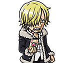 #1587 - Sanji - Third Son, Vinsmoke Family - One Piece: Treasure Cruise