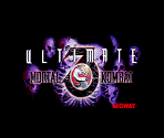 Startup Screens & Title Screen - Ultimate Mortal Kombat 3