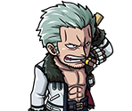 #1226 - Smoker - Naval HQ Commodore - One Piece: Treasure Cruise