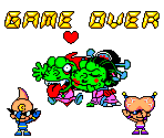 Game Over Screen - Air Zonk