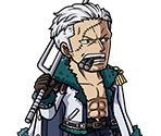 #1232 - Smoker - G-5 Vice Admiral - One Piece: Treasure Cruise