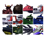 Ship icons - SD Gundam G Generation World
