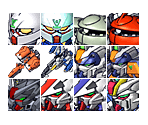 Unit Icons - SD Gundam G Generation World