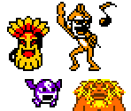 Enemies & Boss - Digimon Adventure 2001 (Bootleg)