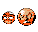 #0100 Voltorb & #0101 Electrode (Hisuian, G/S/C-Style) - Pokémon Generation 1 Customs