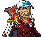 #1313 - Akainu - Navy HQ Powerhouse - One Piece: Treasure Cruise