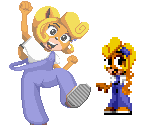 Coco Bandicoot (Classic, Sonic 1-Style) - Crash Bandicoot Customs