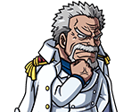 #1317 - Monkey D. Garp - Navy HQ Vice Admiral - One Piece: Treasure Cruise
