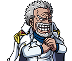 #1318 - Garp the Fist - Navy HQ Vice Admiral - One Piece: Treasure Cruise