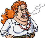 #1519 - Curly Dadan - Mt. Corvo Bandit - One Piece: Treasure Cruise
