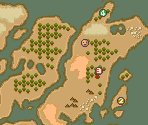 World Map - Dokapon 3-2-1: Arashi o Yobu Yuujou (JPN)