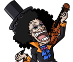 #1205 - Musical Swordsman Brook - Rumbar Pirates - One Piece: Treasure Cruise