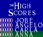 Name Entry & Score Table - The Lawnmower Man / Virtual Wars