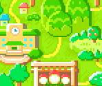 Map - Hamtaro: Rainbow Rescue