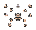 ANTONBLAST Bosses (Pokémon R/G/B-Style) - Anton Customs