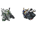Crossbone Gundam Skull Heart - SD Gundam G Generation World