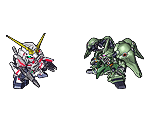 Gundam Unicorn - SD Gundam G Generation World