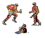 Stage 3 Enemies - Contra
