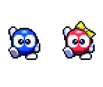 Lololo and Lalala - Kirby Super Star