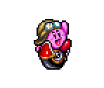Wheelie & Wheelie Rider - Kirby Super Star