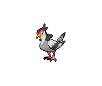 #0520 Tranquill - Pokémon Black / White