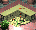 Gothic Gardens Interior - The Sims 2