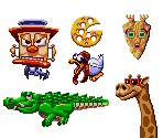 Enemies - Bubsy in: Claws Encounters of the Furred Kind
