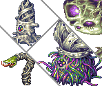 Gaia Core | Mega Gaia | Gaia Tentacle | Evil Gaia - Grandia