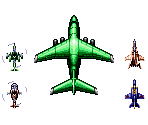 Enemies - Aero Fighters