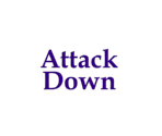 Attack Down Text - FNaF World